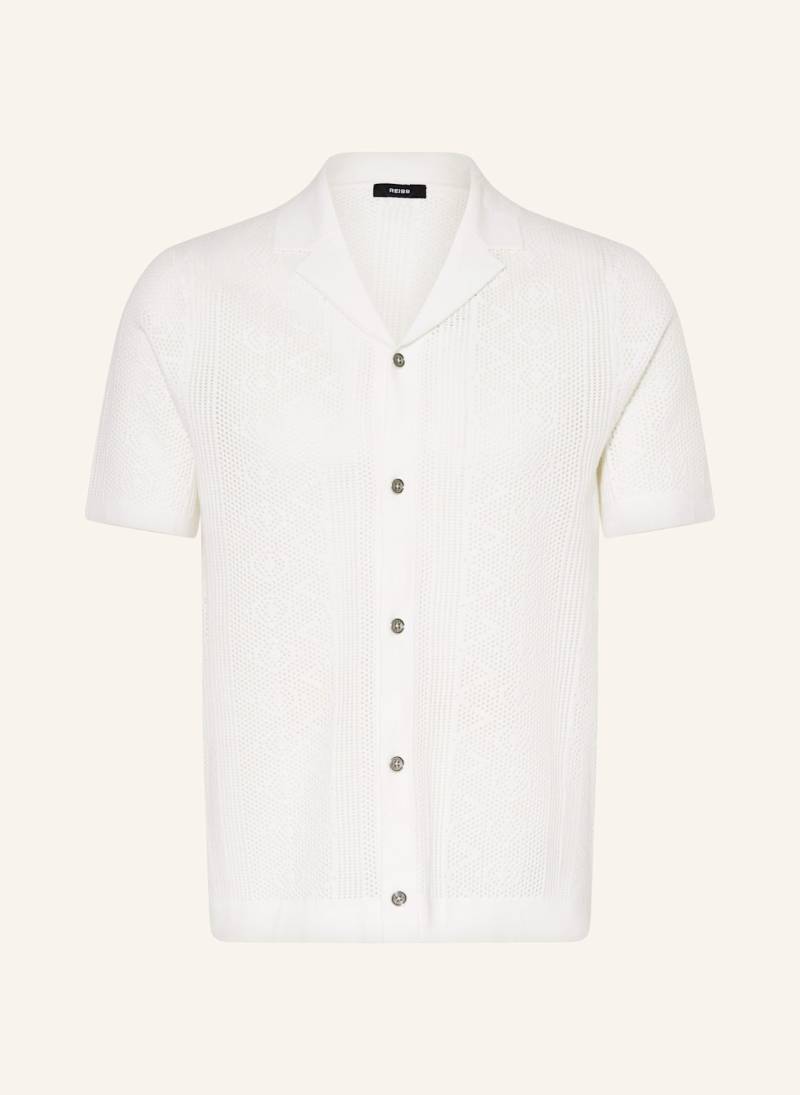 Reiss Strickhemd Kipling Regular Fit weiss von REISS