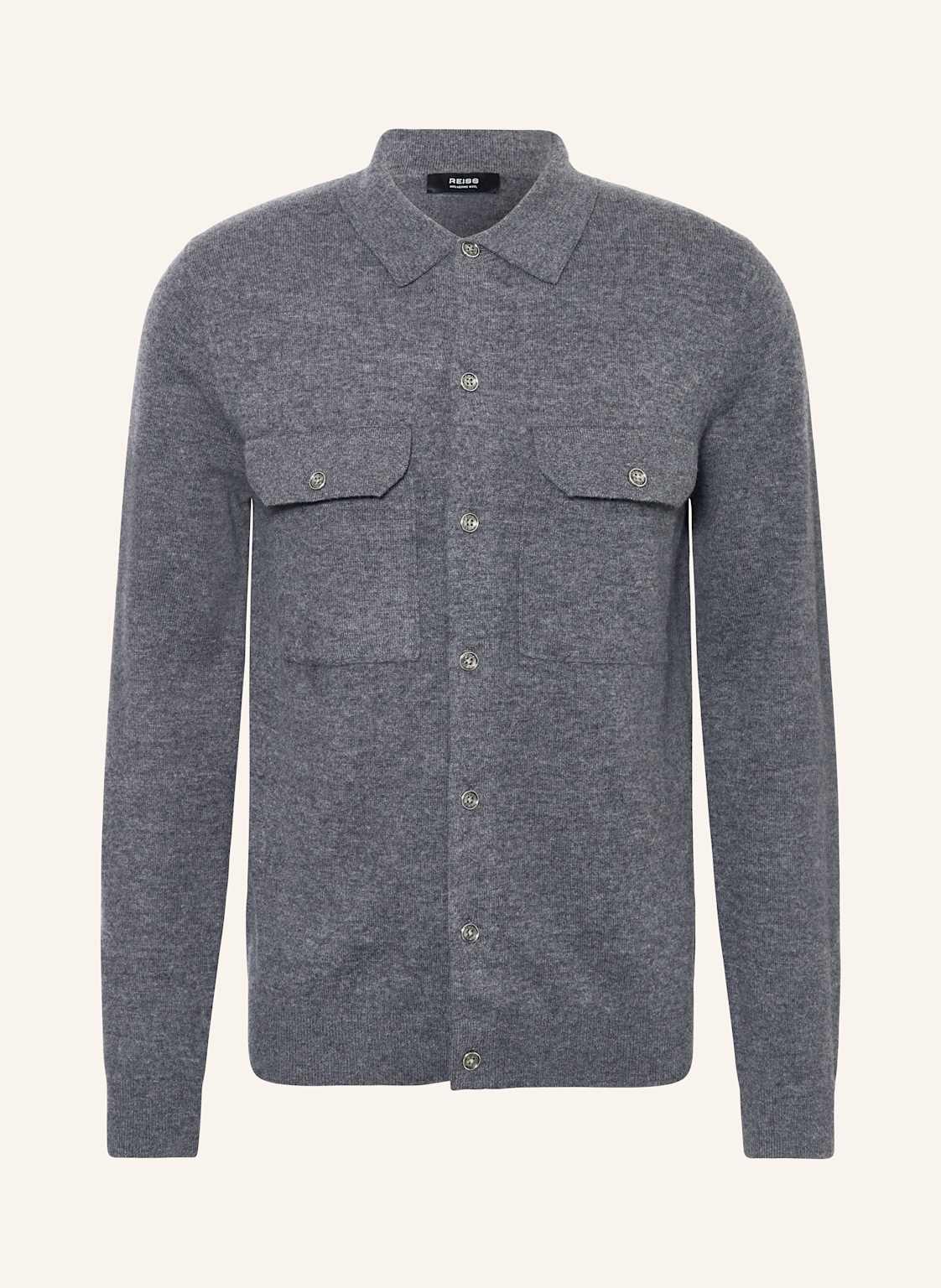 Reiss Strickjacke Pisa grau Reiss Strickjacke Pisa grau von REISS