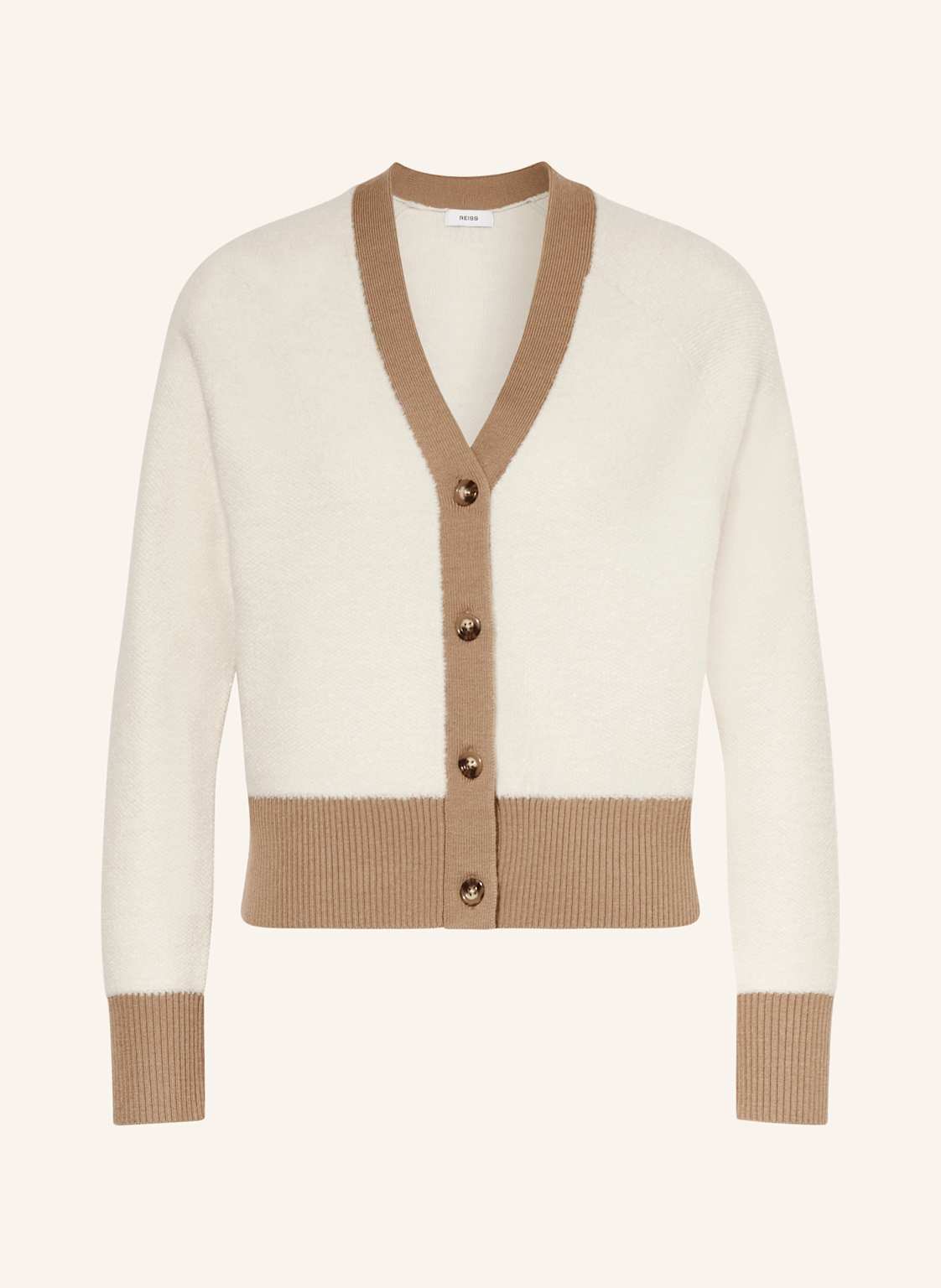 Reiss Strickjacke Brie beige Reiss Strickjacke Brie beige von REISS