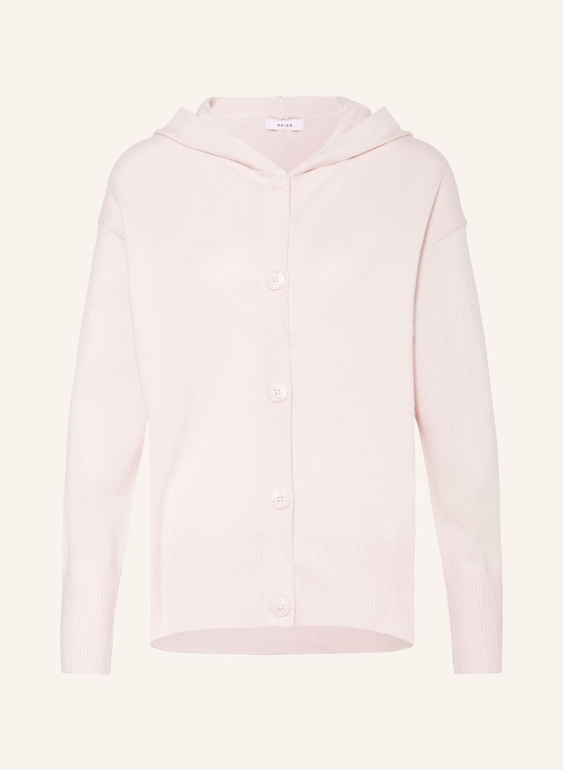 Reiss Strickjacke Evie rosa von REISS