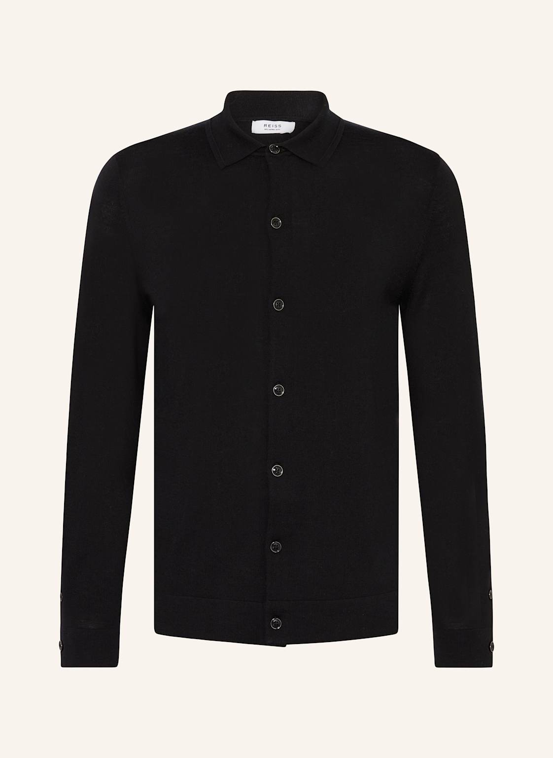 Reiss Strickjacke Forbes schwarz Reiss Strickjacke Forbes schwarz von REISS