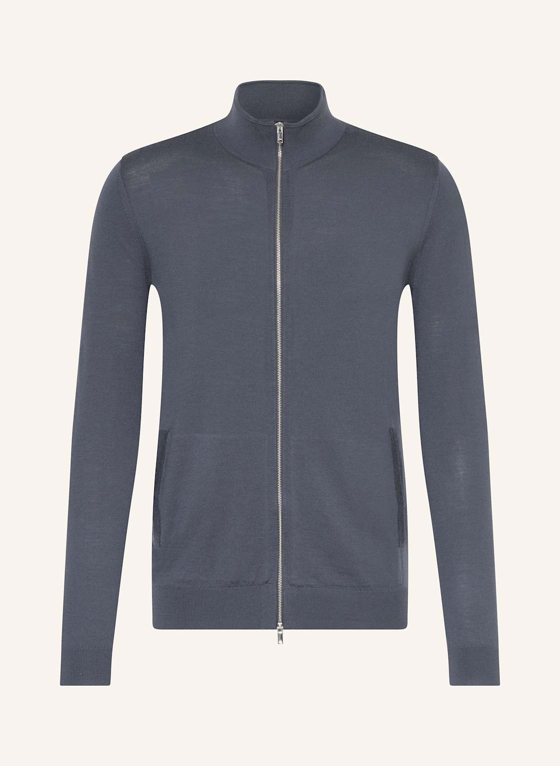 Reiss Strickjacke Hampshire Aus Merinowolle blau von REISS