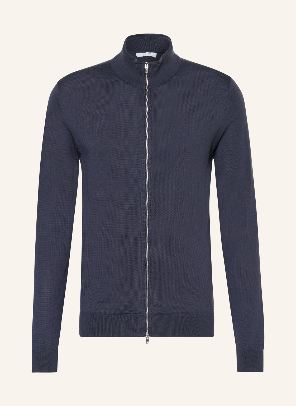 Reiss Strickjacke Hampshire blau von REISS