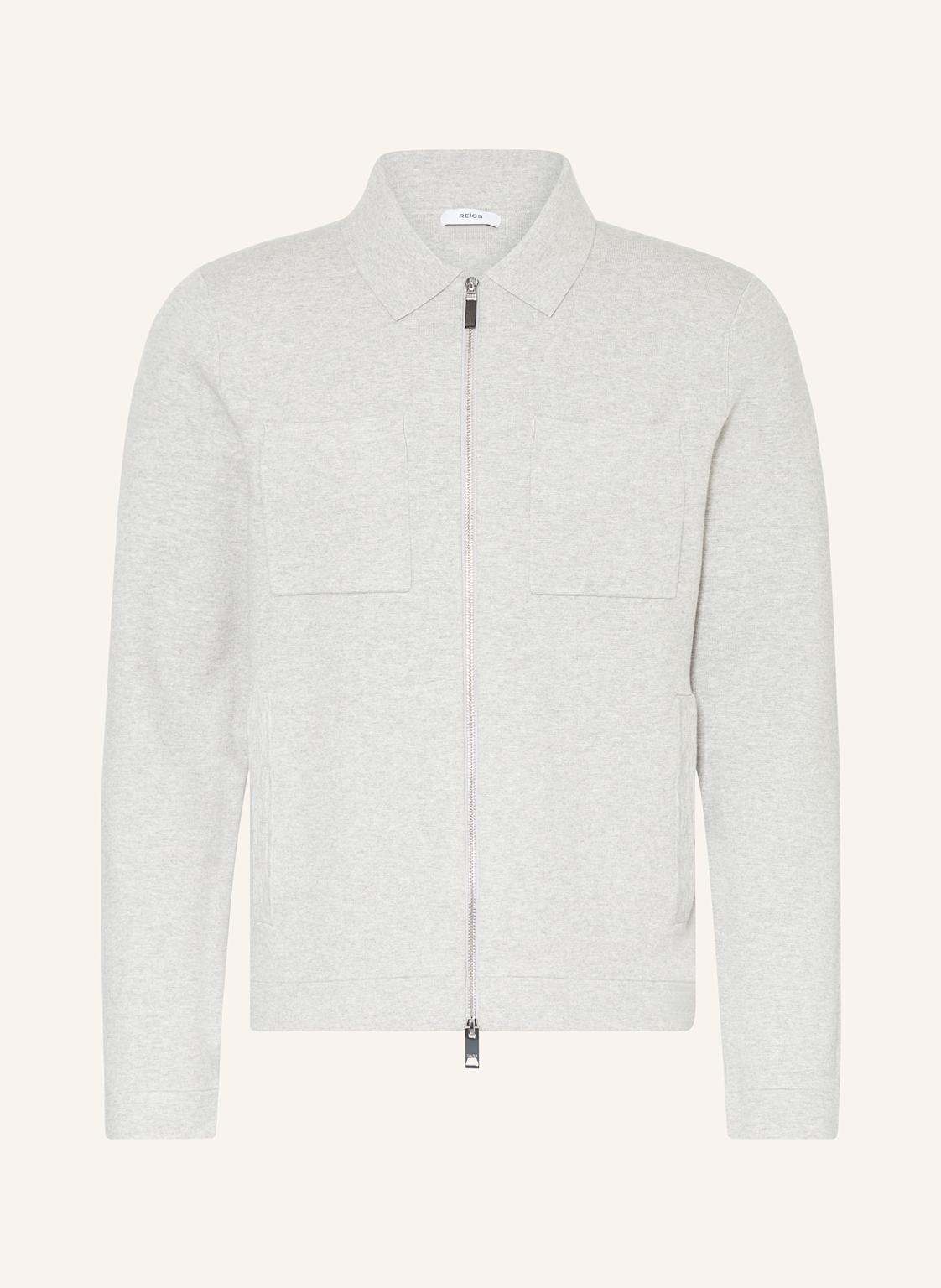 Reiss Strickjacke Rivers grau von REISS