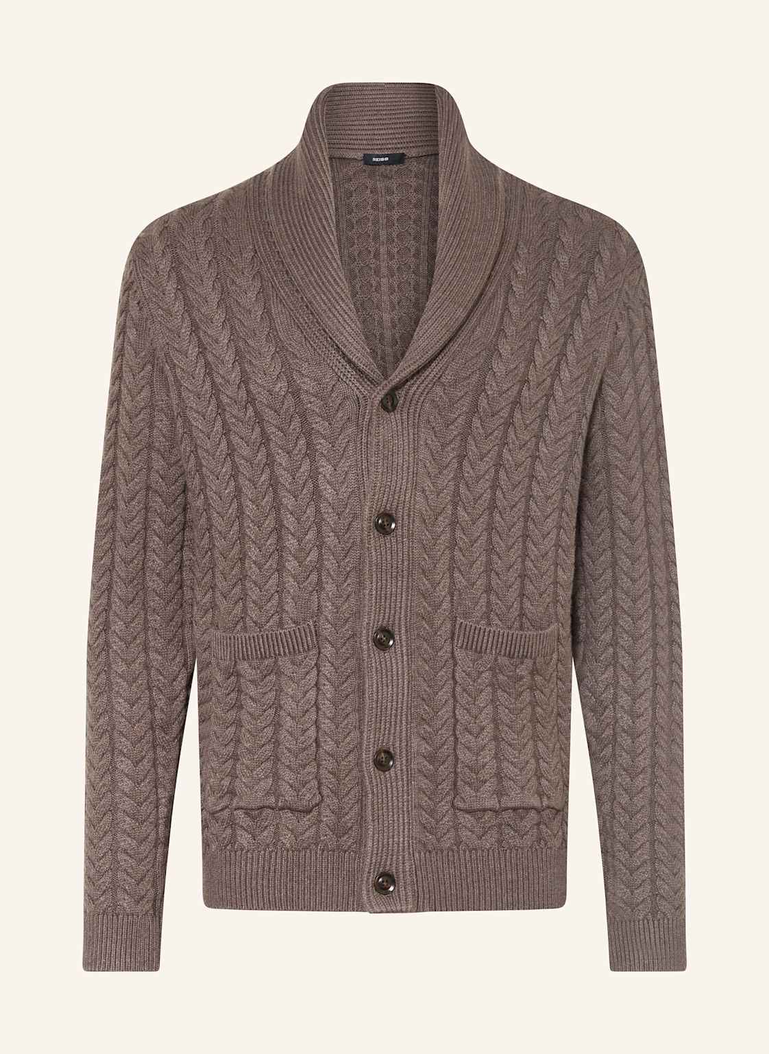 Reiss Strickjacke beige von REISS