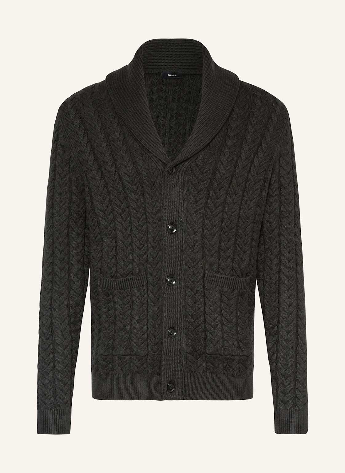 Reiss Strickjacke gruen von REISS