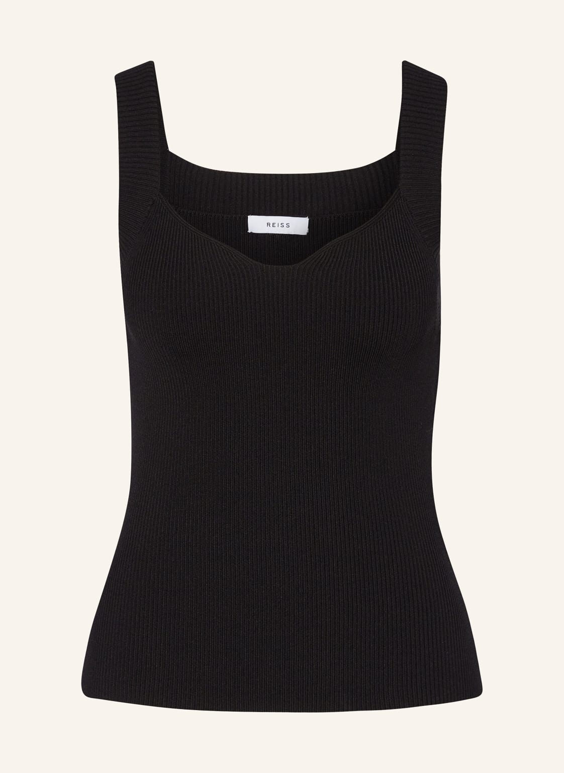 Reiss Stricktop Dani schwarz von REISS