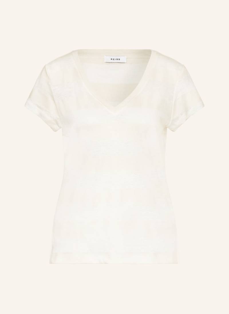 Reiss T-Shirt Nola Mit Leinen beige von REISS