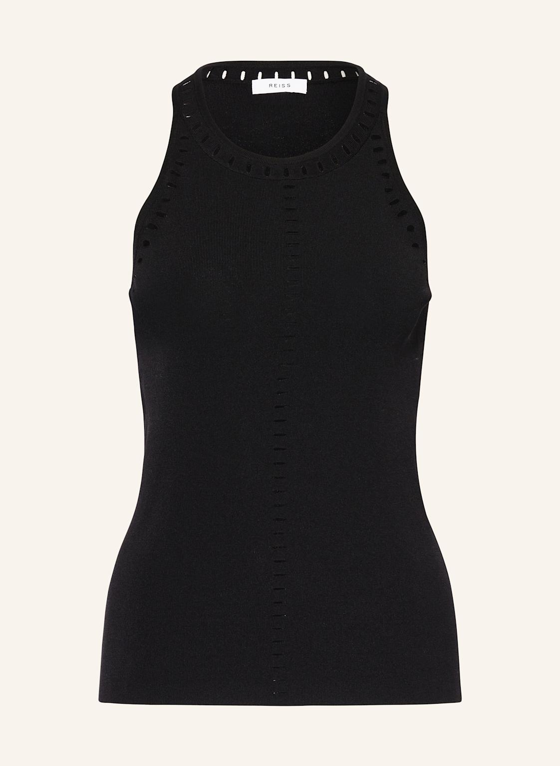 Reiss Top Cammi schwarz von REISS