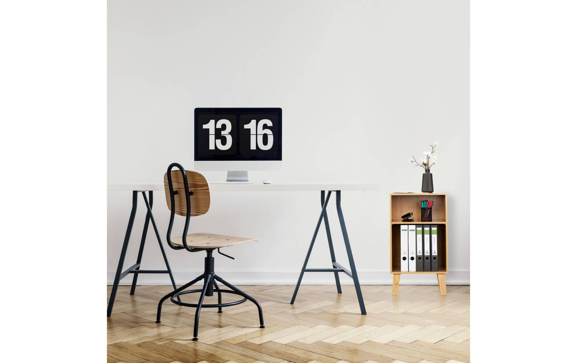 relaxdays Bücherregal »70 x 40 x 35 cm, Nature« relaxdays Bücherregal »70 x 40 x 35 cm, Nature« von RELAXDAYS
