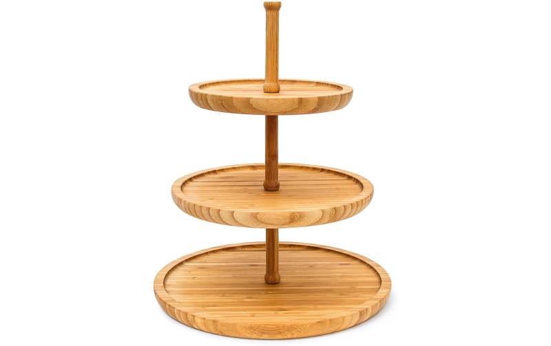 relaxdays Etagere »3-stufig«, Holzart: Bambus (China) relaxdays Etagere »3-stufig«, Holzart: Bambus (China) von RELAXDAYS