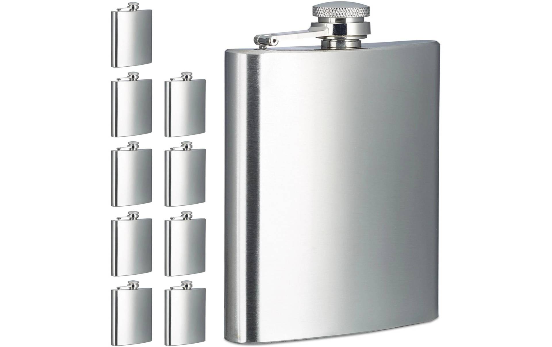 relaxdays Flachmann »10er Set, 200 ml« relaxdays Flachmann »10er Set, 200 ml« von RELAXDAYS