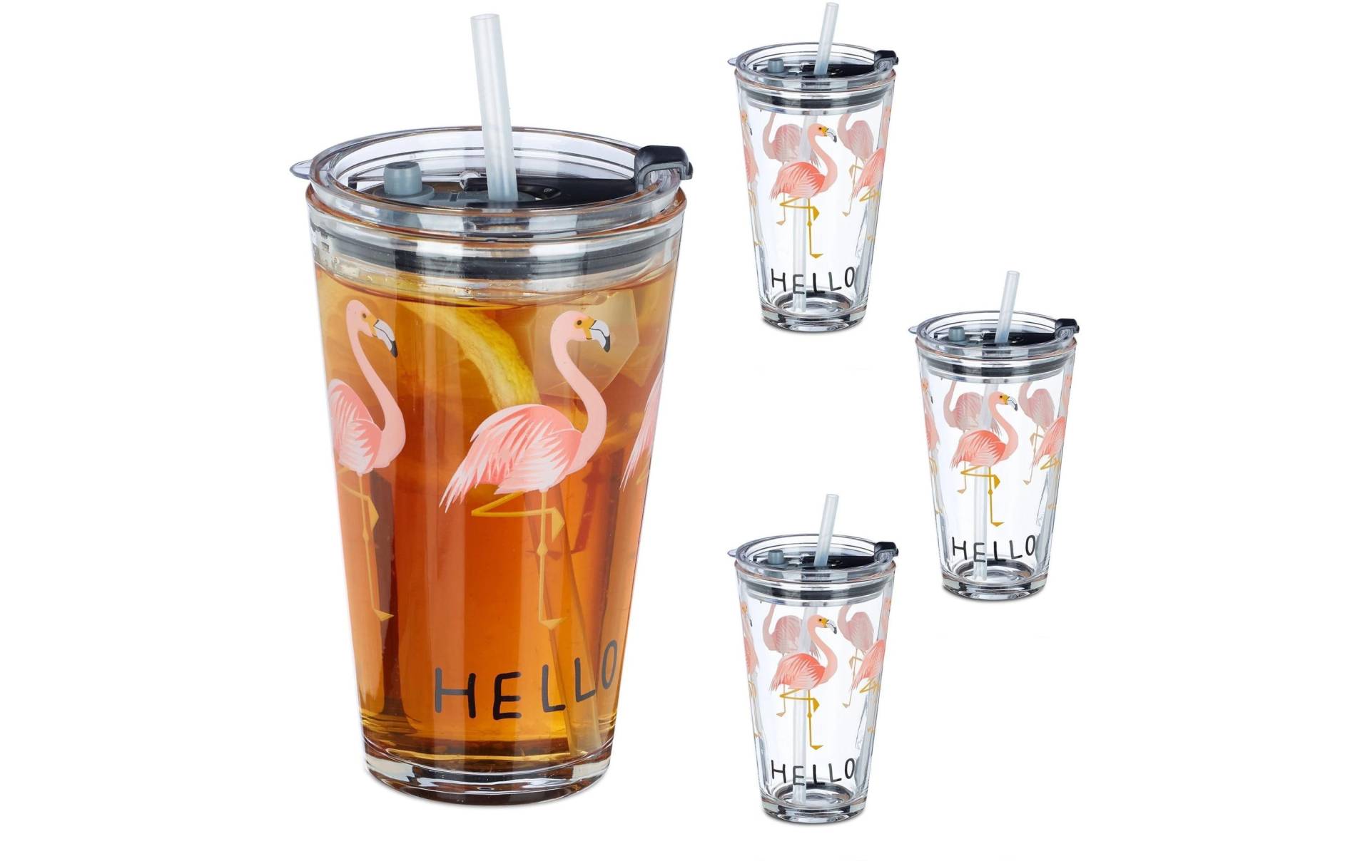 relaxdays Glas »450 ml« relaxdays Glas »450 ml« von RELAXDAYS