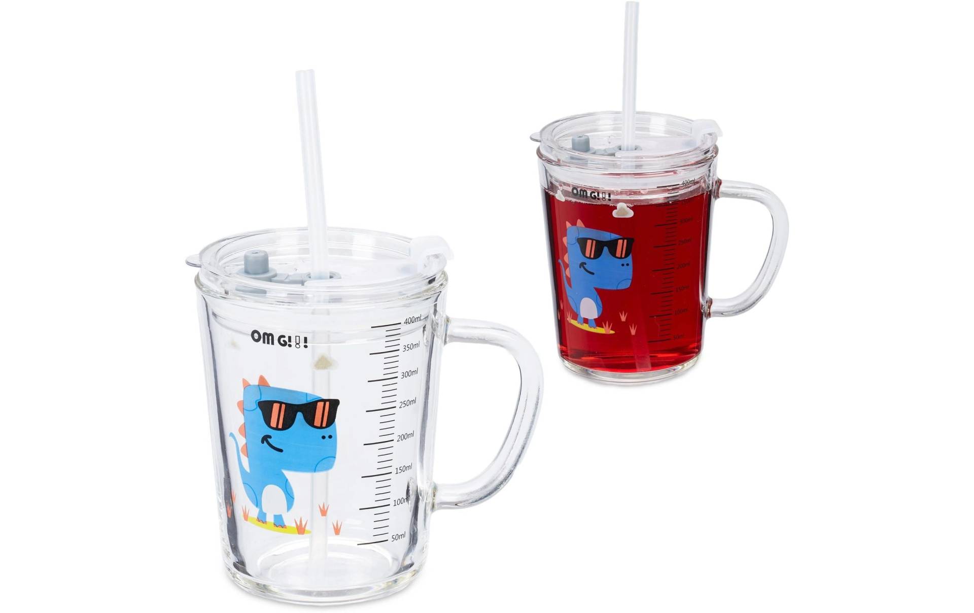 relaxdays Kinderbecher »Dino 2 Stück 400 ml« relaxdays Kinderbecher »Dino 2 Stück 400 ml« von RELAXDAYS