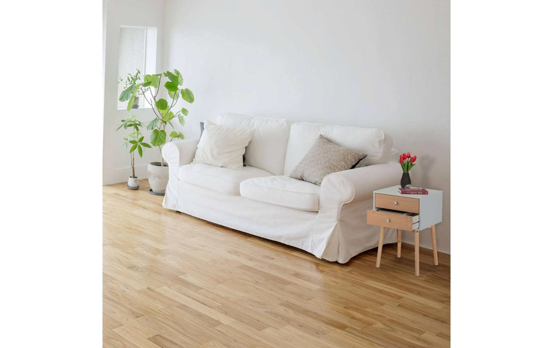 relaxdays Nachttisch »mit 2 Schubladen 60 x 40 cm, Nature« relaxdays Nachttisch »mit 2 Schubladen 60 x 40 cm, Nature« von RELAXDAYS