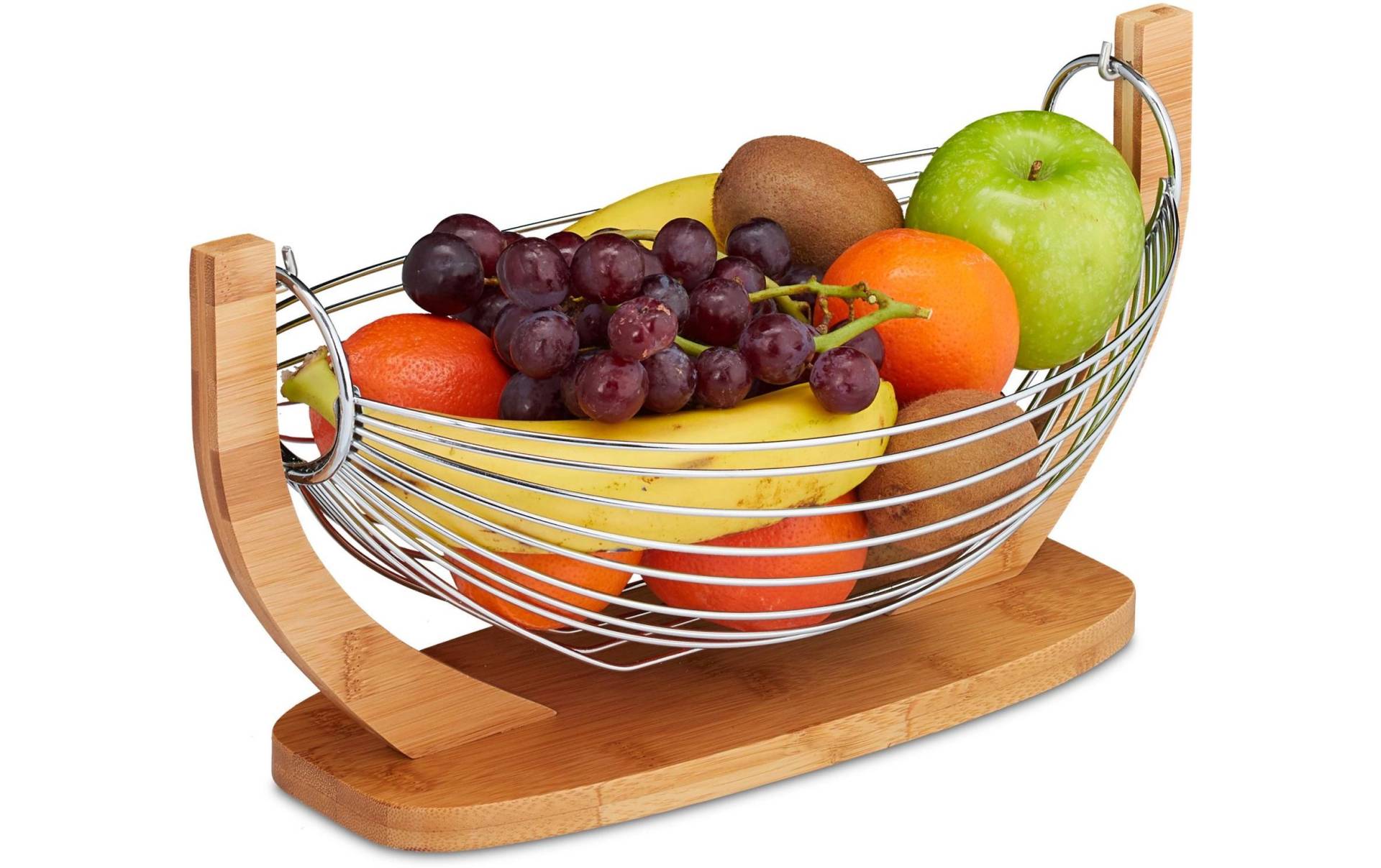 relaxdays Obstschale »Früchtekorb«, 1 tlg., aus Edelstahl relaxdays Obstschale »Früchtekorb«, 1 tlg., aus Edelstahl von RELAXDAYS