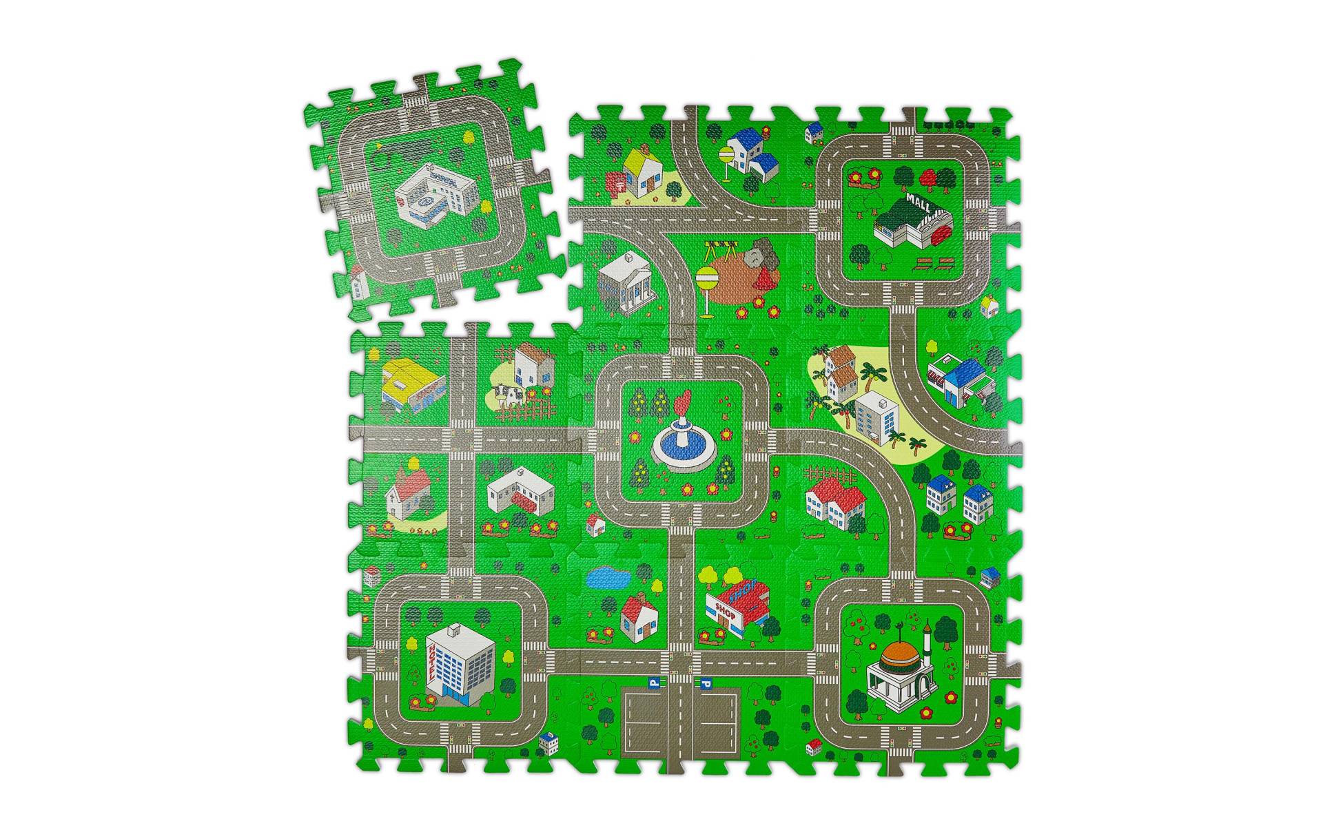 relaxdays Puzzlematte »Strasse für Kinder« relaxdays Puzzlematte »Strasse für Kinder« von RELAXDAYS