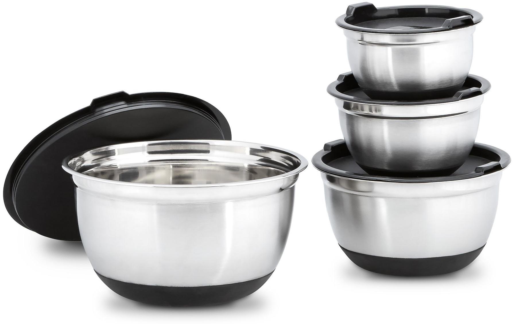 relaxdays Rührschüssel »45358 l, Silber«, 8 tlg., aus Edelstahl relaxdays Rührschüssel »45358 l, Silber«, 8 tlg., aus Edelstahl von RELAXDAYS