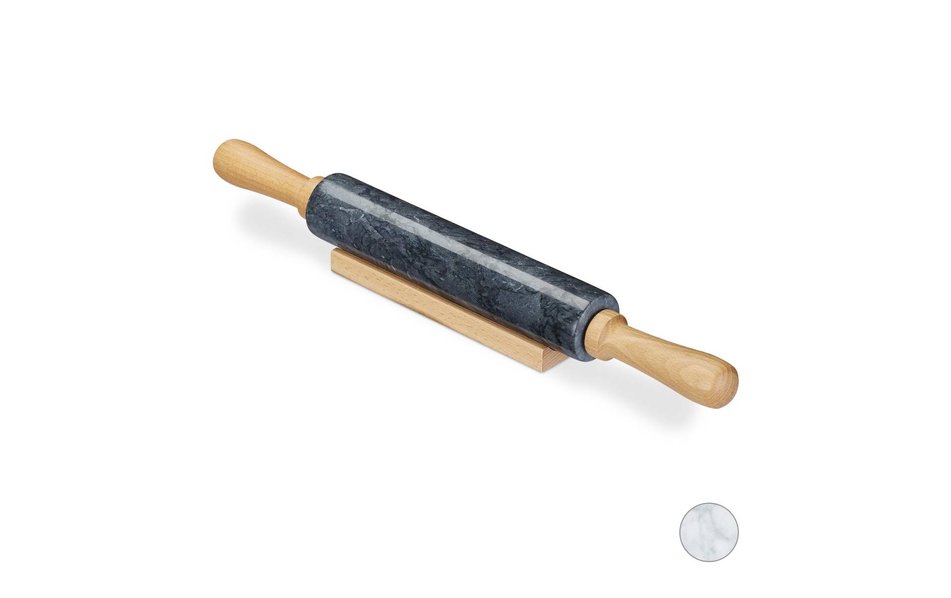 relaxdays Teigroller »Nature/Schwarz« relaxdays Teigroller »Nature/Schwarz« von RELAXDAYS