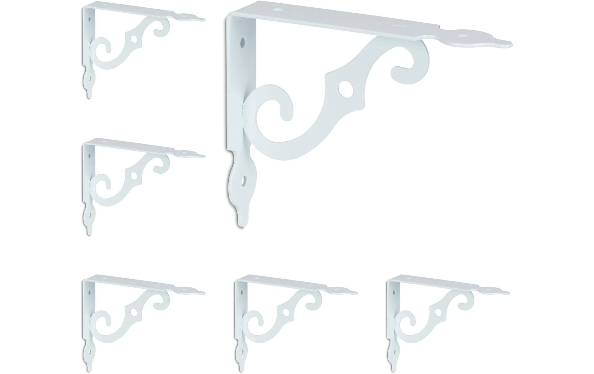 relaxdays Wandhalter »Antik 6er Set 11 x 14 cm« relaxdays Wandhalter »Antik 6er Set 11 x 14 cm« von RELAXDAYS