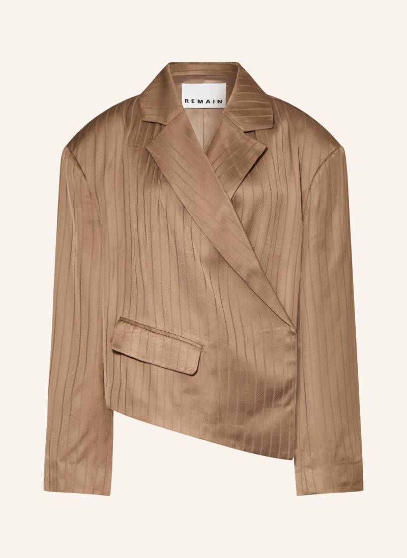 Remain Satinblazer beige von REMAIN