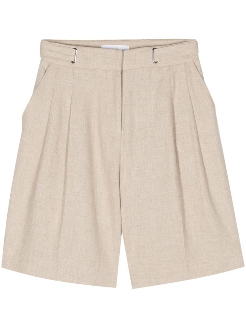 REMAIN Sorna belted shorts - Neutrals von REMAIN