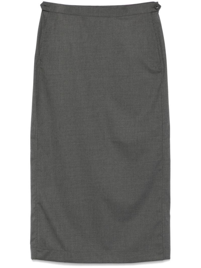 REMAIN Suiting midi skirt - Grey von REMAIN