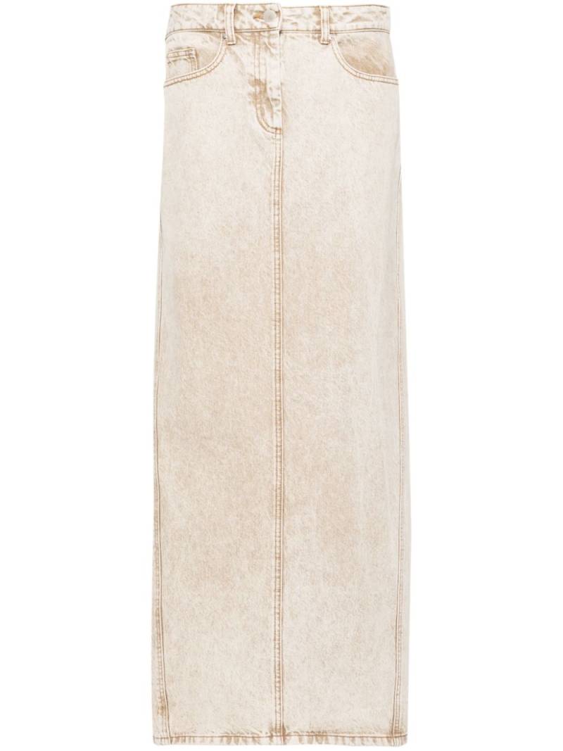 REMAIN denim maxi skirt - Neutrals von REMAIN