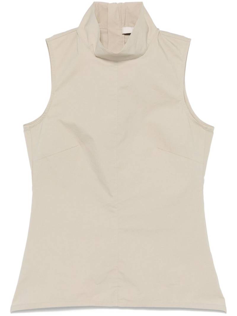 REMAIN high-neck tank top - Neutrals von REMAIN