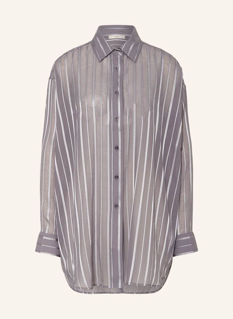 Remain Oversized-Hemdbluse grau Remain Oversized-Hemdbluse grau von REMAIN