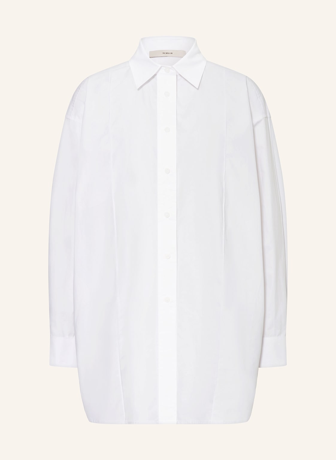 Remain Oversized-Hemdbluse weiss Remain Oversized-Hemdbluse weiss von REMAIN