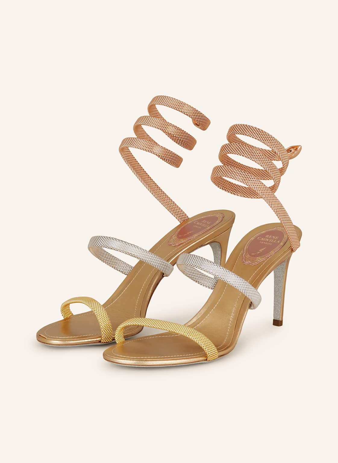 Rene Caovilla Sandaletten gold Rene Caovilla Sandaletten gold von RENE CAOVILLA
