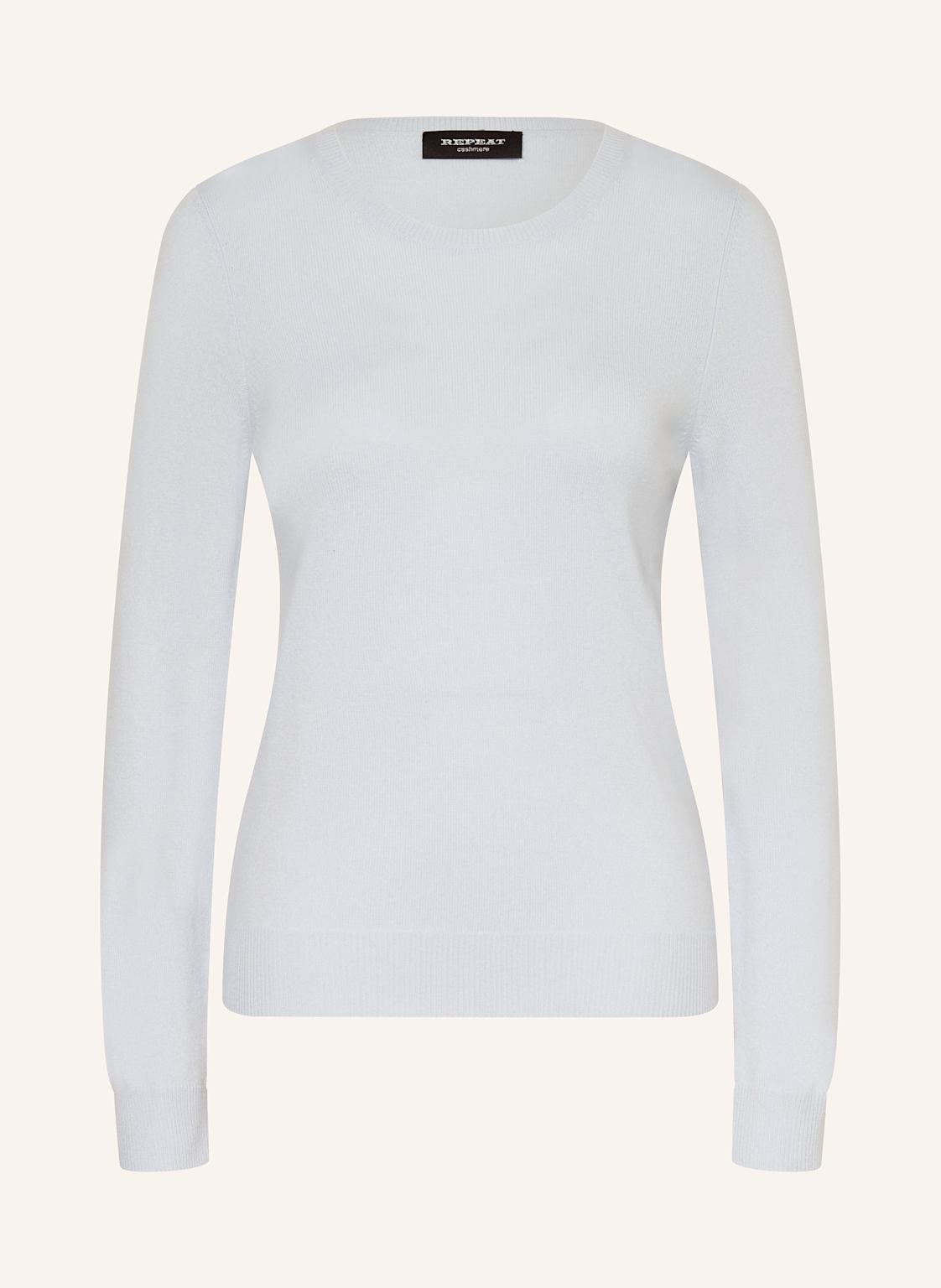 Repeat Cashmere-Pullover blau von REPEAT