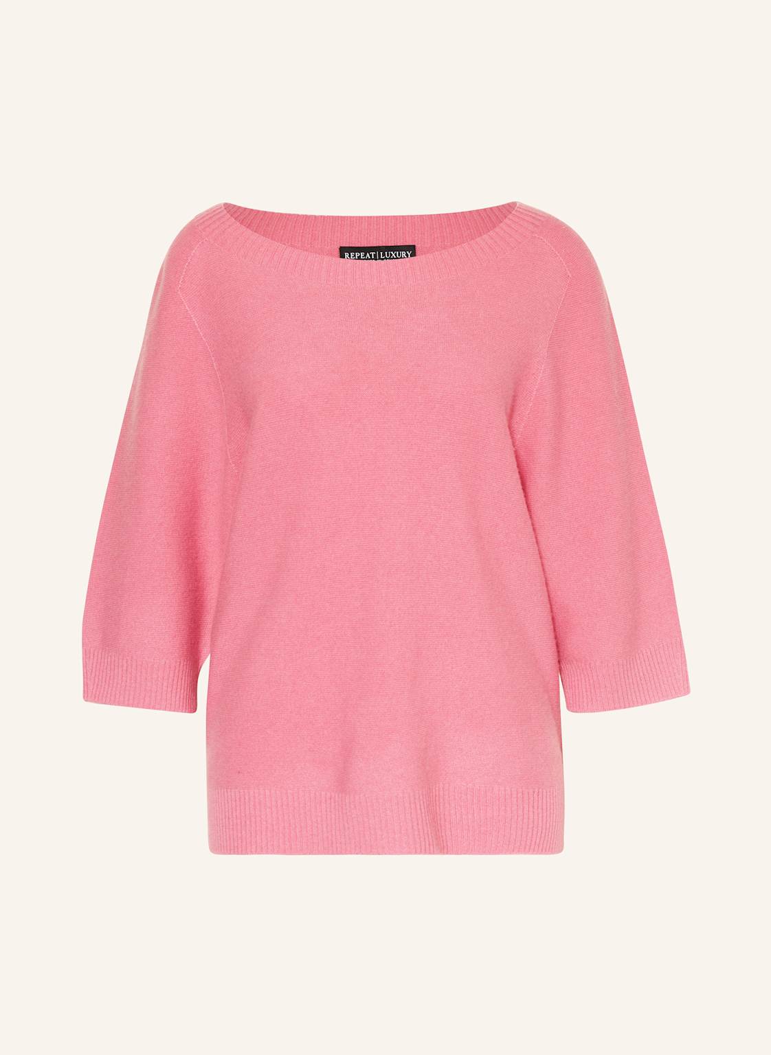 Repeat Cashmere-Pullover pink von REPEAT