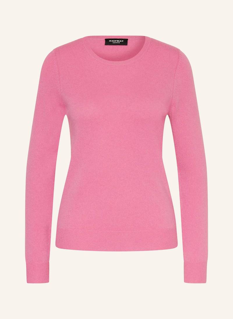 Repeat Cashmere-Pullover pink von REPEAT