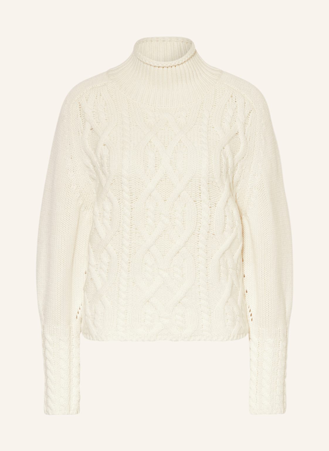 Repeat Cashmere-Pullover weiss von REPEAT