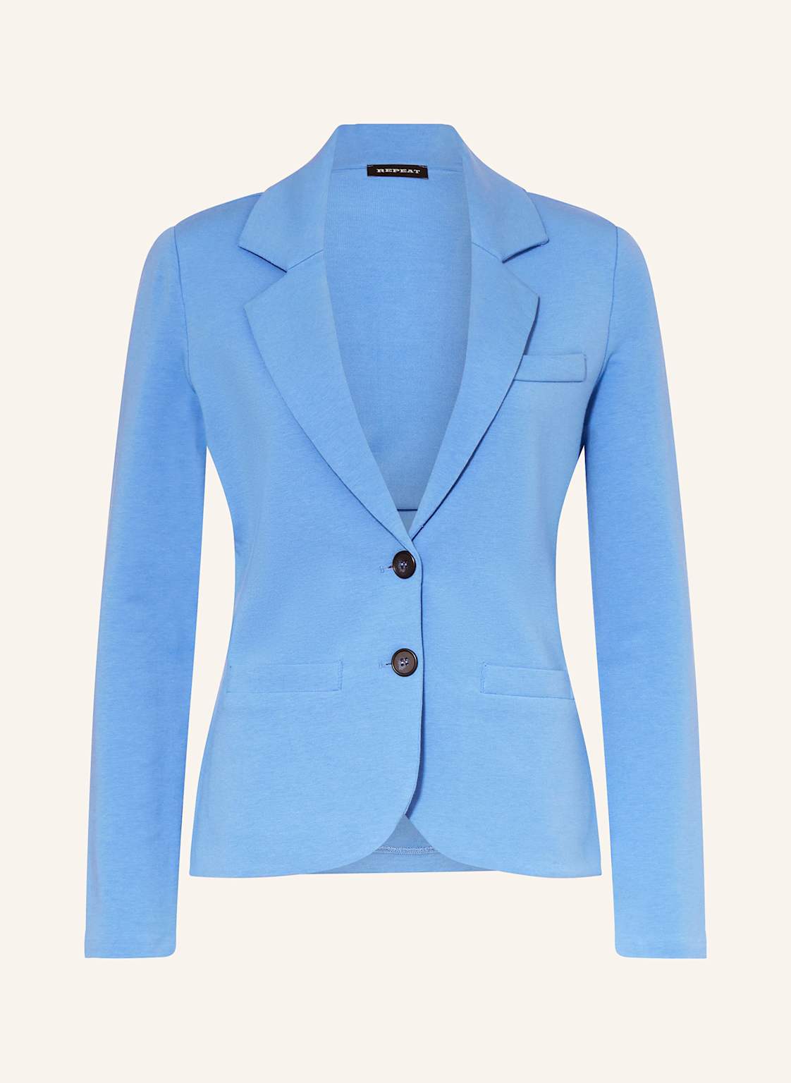 Repeat Jerseyblazer blau von REPEAT