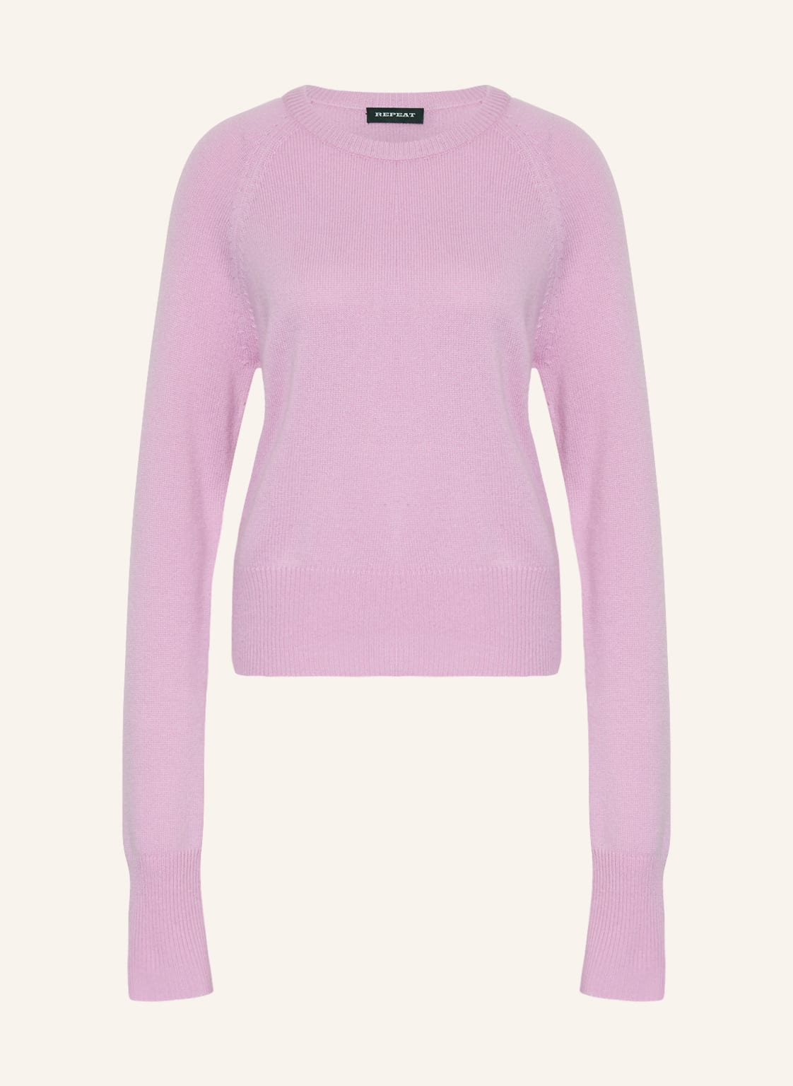 Repeat Pullover rosa von REPEAT