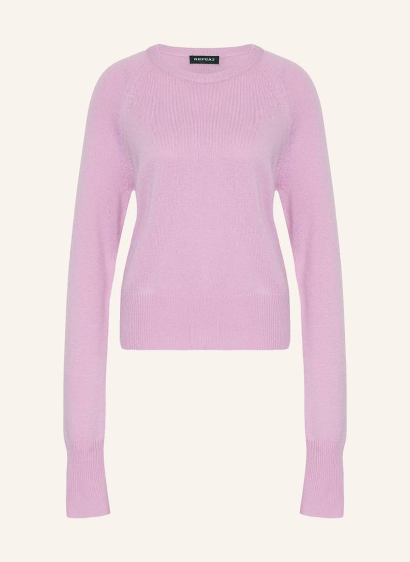 Repeat Pullover rosa von REPEAT