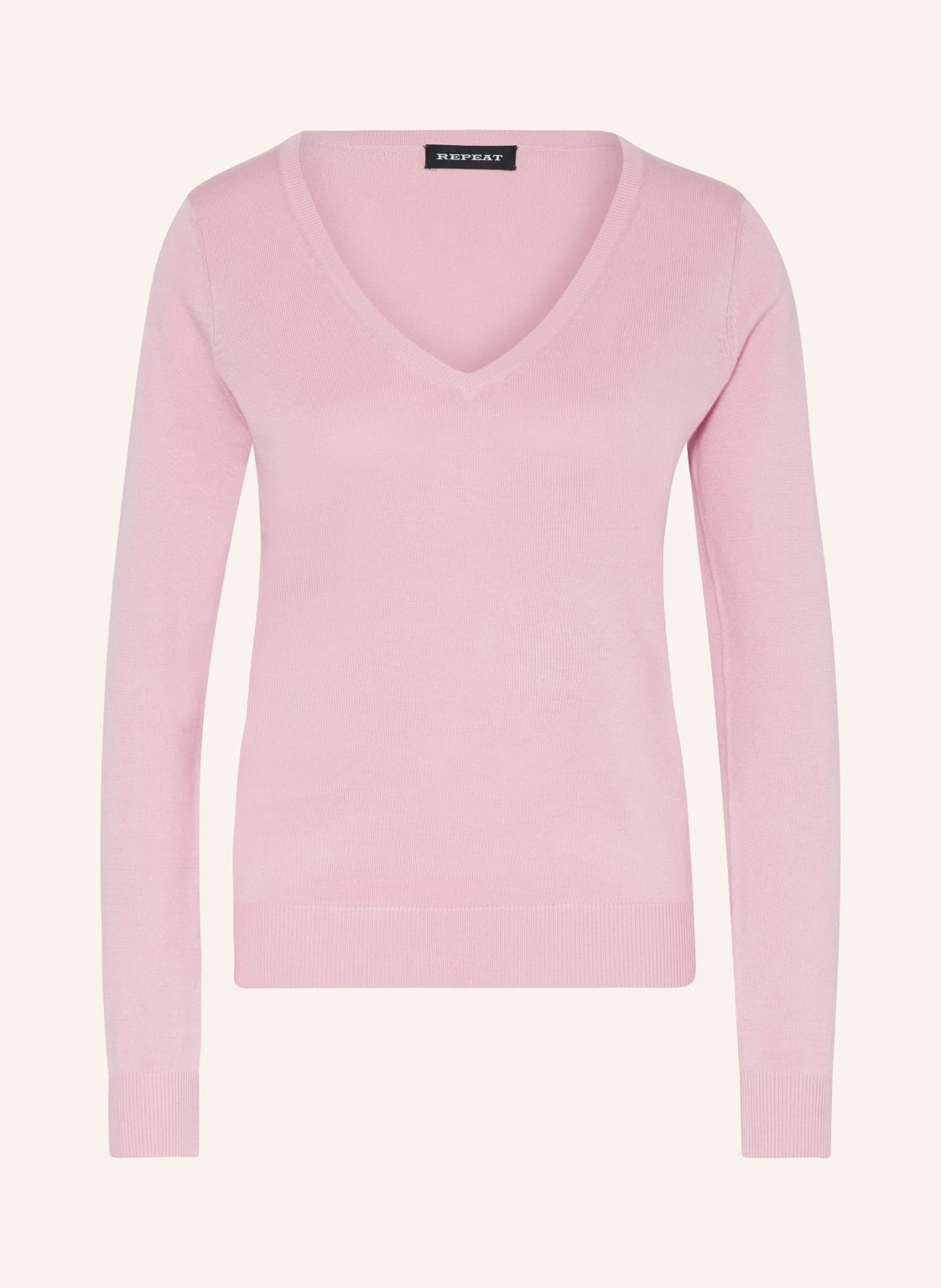 Repeat Pullover rosa von REPEAT