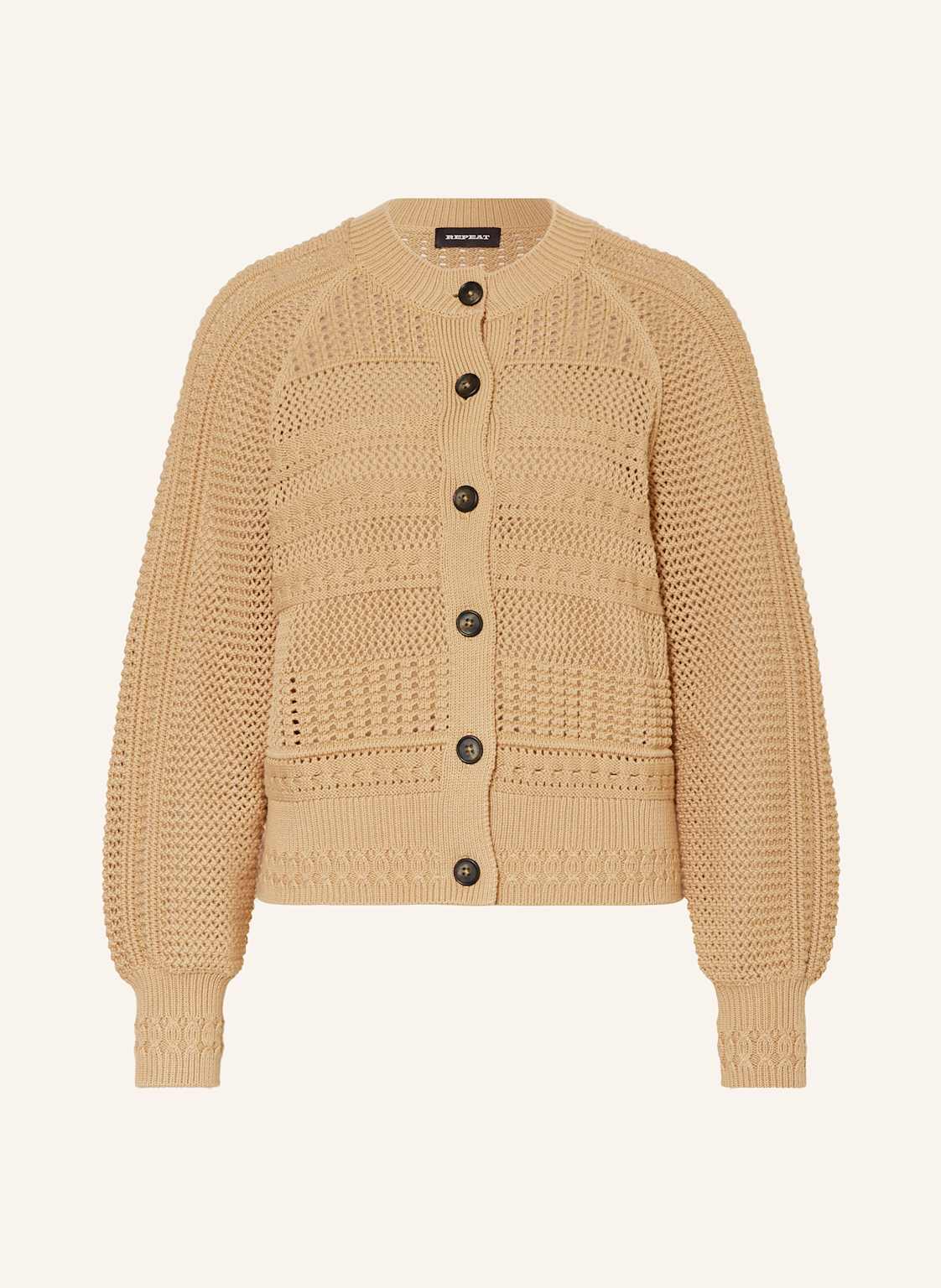 Repeat Strickjacke braun Repeat Strickjacke braun von REPEAT