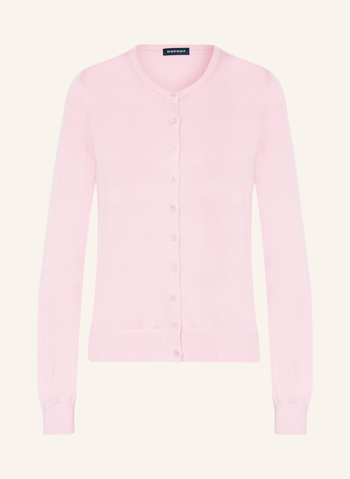 Repeat Strickjacke rosa von REPEAT