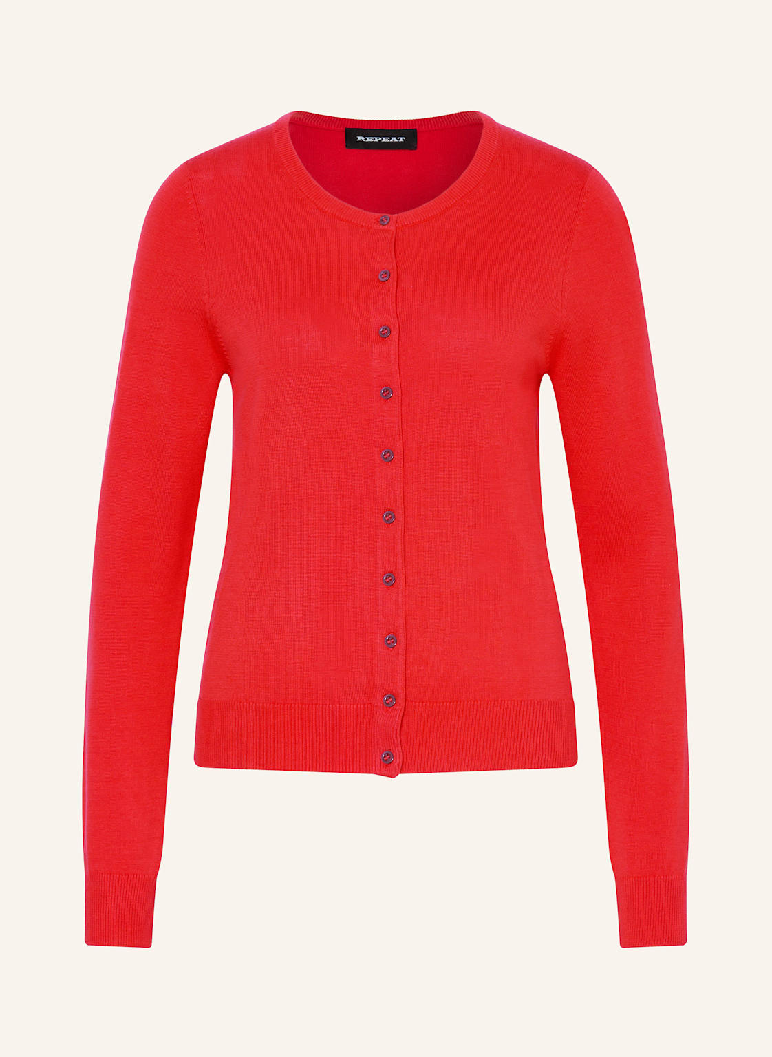 Repeat Strickjacke rot von REPEAT