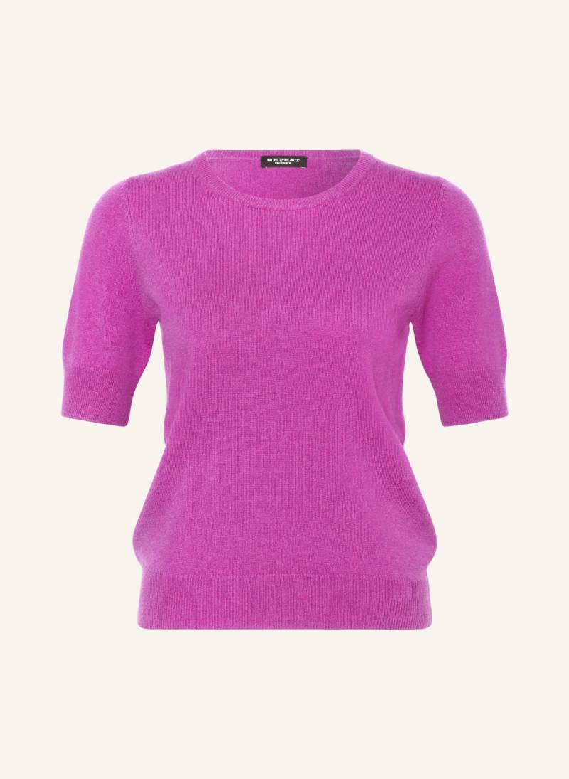 Repeat Strickshirt Aus Cashmere lila von REPEAT