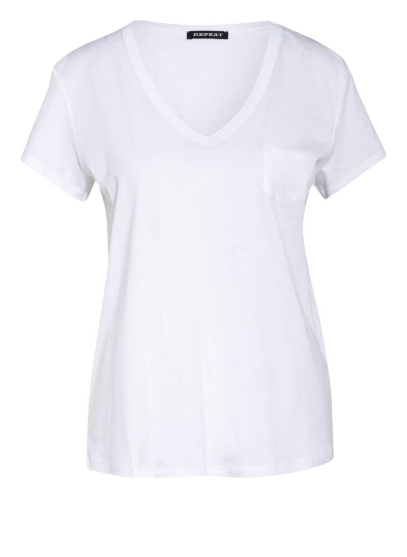 Repeat T-Shirt weiss von REPEAT