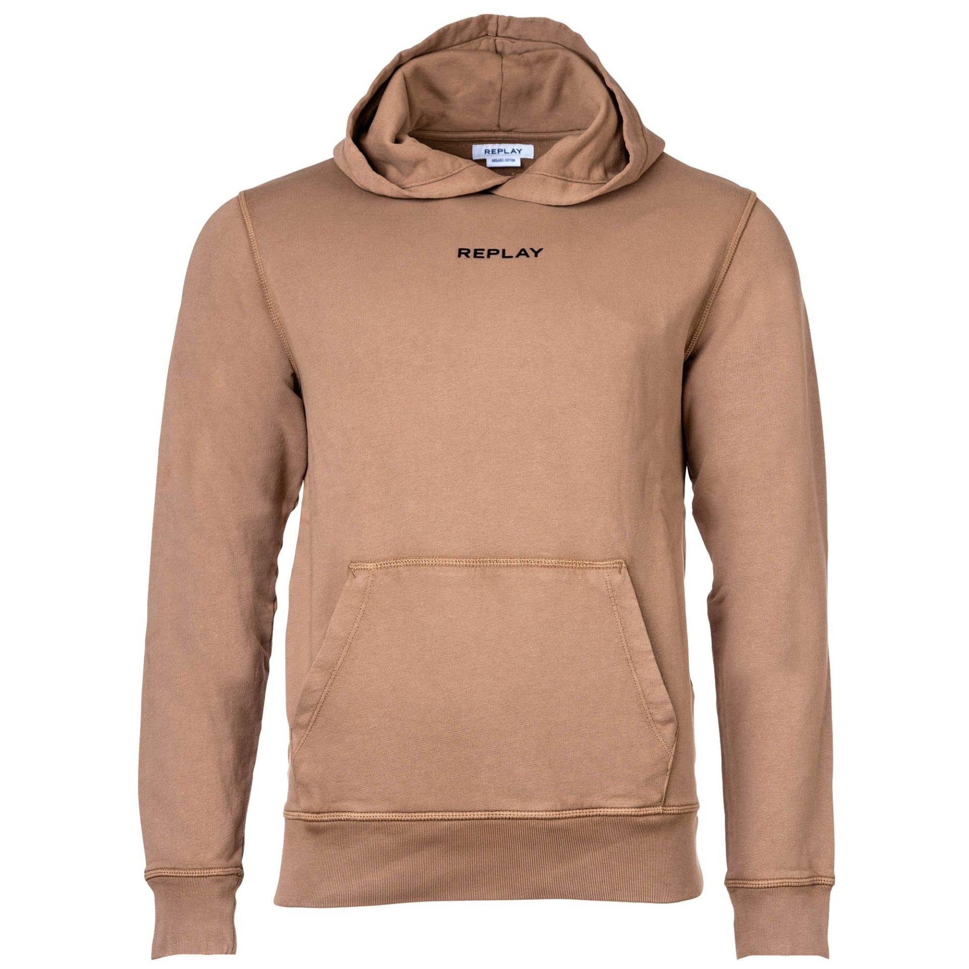 Sweatshirt Bequem Sitzend Herren Beige S von REPLAY