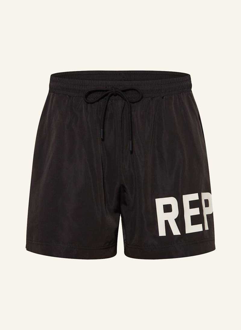 Represent Badeshorts schwarz von REPRESENT