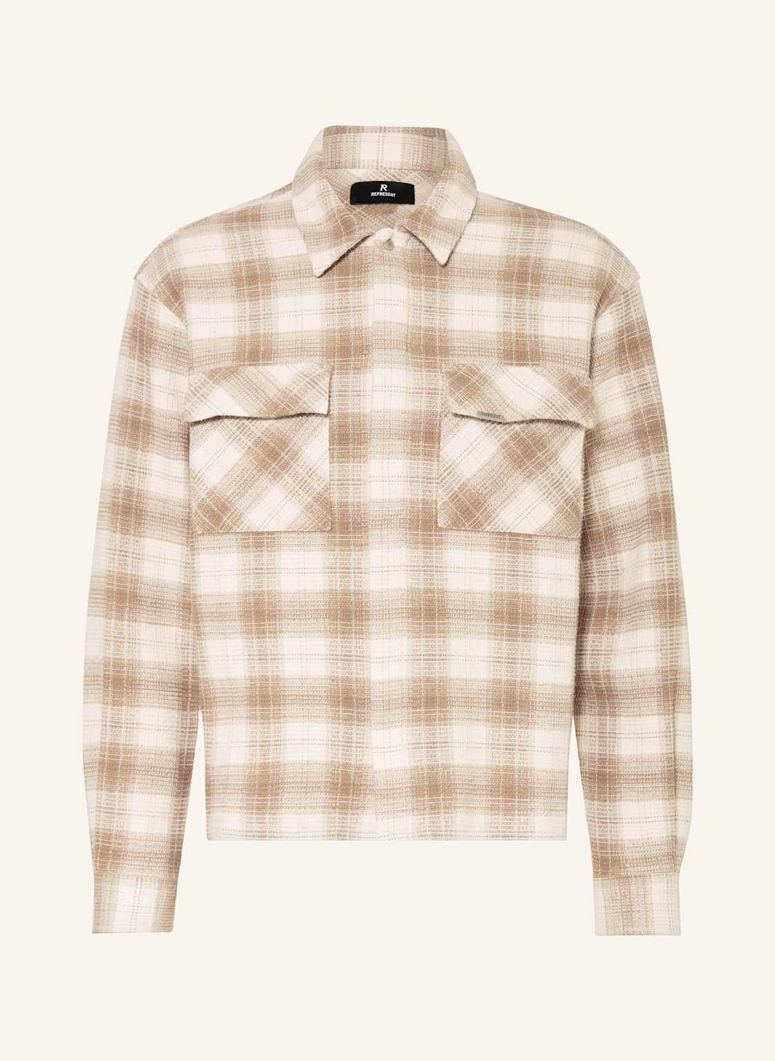 Represent Flanell-Overshirt braun Represent Flanell-Overshirt braun von REPRESENT