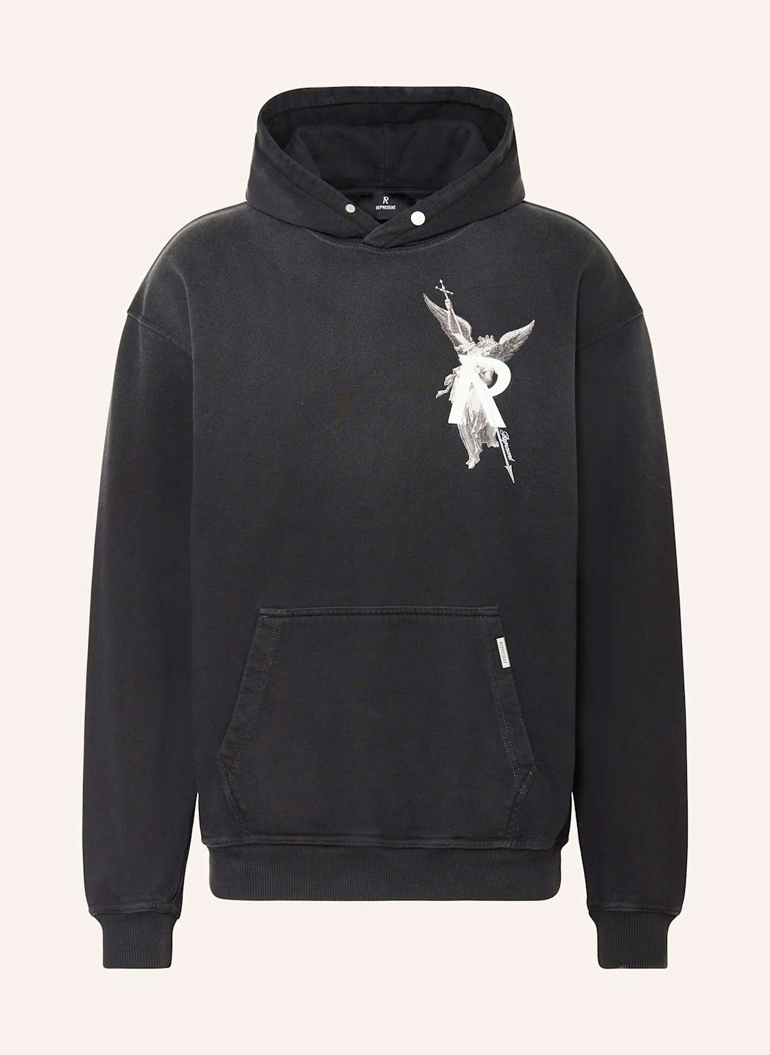 Represent Hoodie Archangel schwarz von REPRESENT