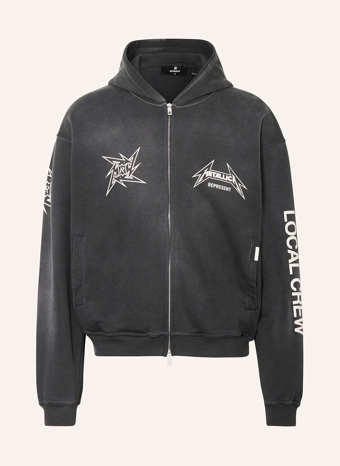 Represent Sweatjacke schwarz von REPRESENT